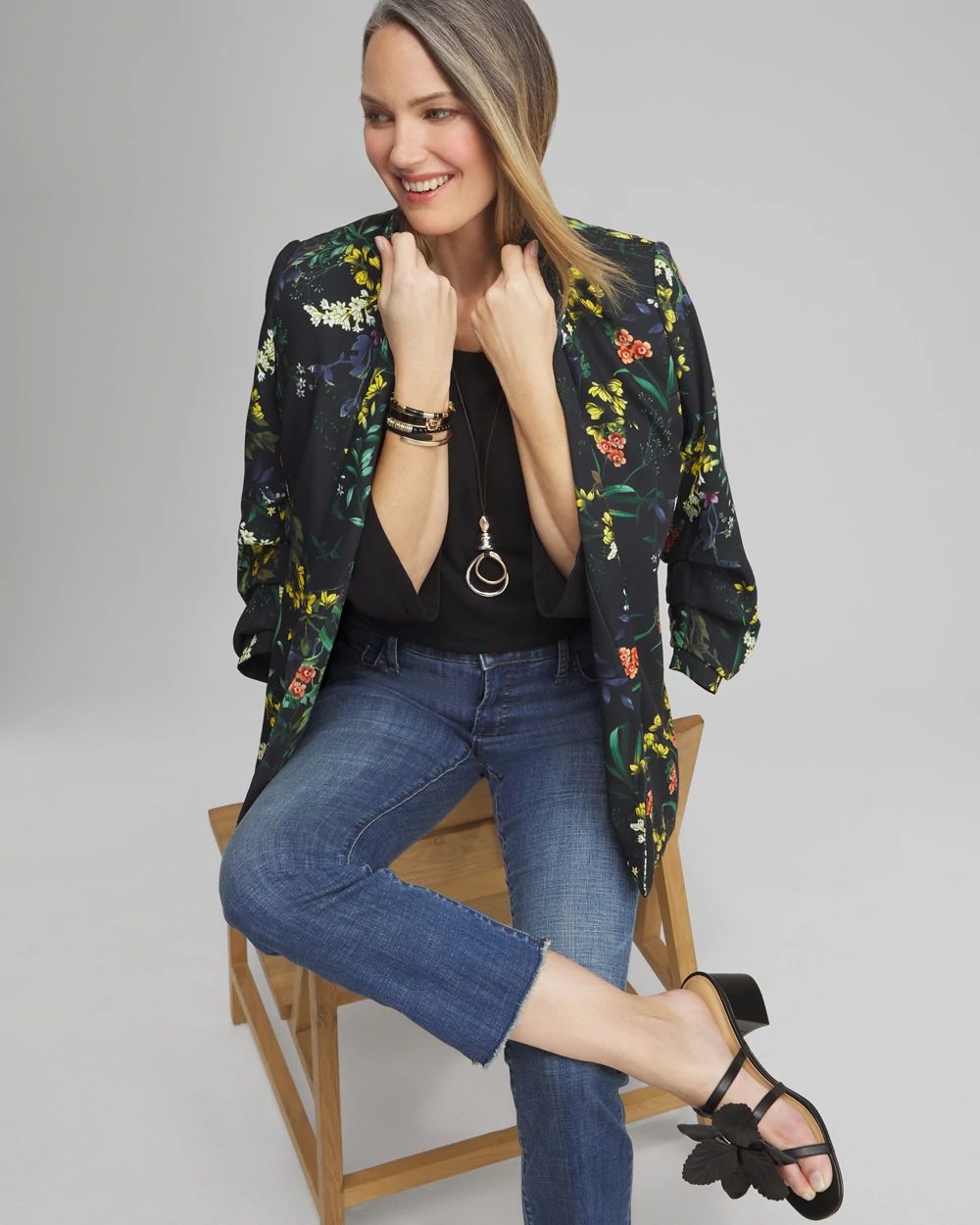 Square Neck Bell Sleeve Top | Chico's